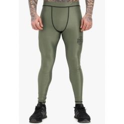 Legginsy Benlee Manorburn. Czarne legginsy sportowe męskie BENLEE, s, bez wzorów, z elastanu, na fitness i siłownię. Za 190.00 zł.
