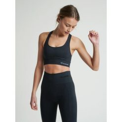 Stanik fitness cardio Hummel hmltif. Czarne obuwie sportowe damskie Hummel, bez wzorów, na fitness i siłownię. Za 150.00 zł.