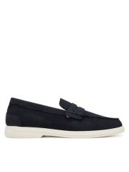 Tommy Hilfiger Mokasyny Nubuck P Loafer FM0FM05350 Granatowy. Niebieskie mokasyny męskie Tommy Hilfiger, z nubiku. Za 359.99 zł.