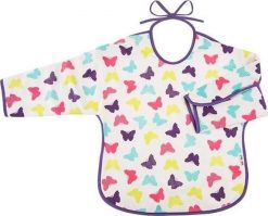 Akuku AKUKU Nieprzemakalny Śliniak/Fartuszek z Rękawkami. Śliniaki dla dzieci Akuku, bez wzorów. Za 28.91 zł.