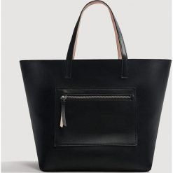 Mango - Torebka Sabi. Torebki shopper damskie Mango, z materiału. W wyprzedaży za 49.90 zł.