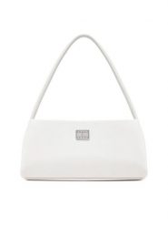 Tommy Jeans Torebka Tjw American Cool Shoulder Bag AW0AW17295 Biały. Białe torebki do ręki damskie Tommy Jeans, bez wzorów, z jeansu, bez dodatków. Za 249.99 zł.