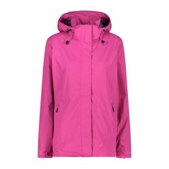 Kurtka damska turystyczna CMP 32X5826. Czerwone kurtki sportowe damskie CMP, xl, bez wzorów, bez kaptura, trekkingowe. W wyprzedaży za 293.99 zł.