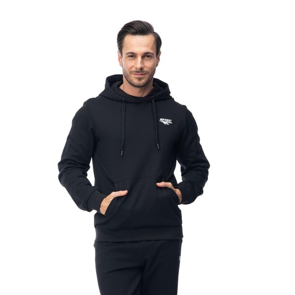 Męska Bluza Z Kapturem Hinna. Czarne bluzy męskie Hi-tec, m, bez wzorów, z bawełny, z kapturem. Za 129.99 zł.