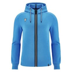 Bluza z kapturem z pełnym zamkiem błyskawicznym Macron Rhodos. Białe bluzy męskie Macron, na wiosnę, l, bez wzorów, z dzianiny, z kapturem. Za 342.75 zł.