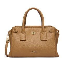 Torebka GINO ROSSI. Brązowe torebki do ręki damskie Gino Rossi, bez wzorów, bez dodatków. Za 329.99 zł.