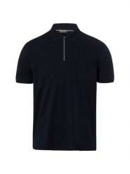 Finshley & Harding koszulka polo Mężczyźni Bawełna niebieski, XL. Niebieskie koszulki polo męskie Finshley & Harding, m, bez wzorów, z bawełny, bez kołnierzyka, bez ramiączek. Za 149.95 zł.