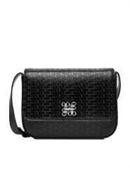 Nine West Torebka CEO-HAMPSHIRE-I-LDA8176 Czarny. Czarne listonoszki damskie Nine West, bez wzorów, z materiału, bez dodatków. Za 199.99 zł.