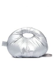 Adidas Torebka Metal Small Bag KH4504 Srebrny. Szare torebki do ręki damskie Adidas, bez wzorów, ze skóry, bez dodatków. Za 119.99 zł.