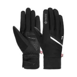 Rękawice trekkingowe męskie Versa Windstopper Touch Tec. Czarne rękawiczki męskie Reusch, na zimę, bez wzorów, sportowe. Za 247.42 zł.