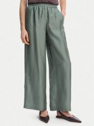 Marella Spodnie materiałowe Quiz 2613131105 Zielony Relaxed Fit. Zielone spodnie materiałowe damskie Marella, bez wzorów, z jedwabiu. Za 1,099.00 zł.