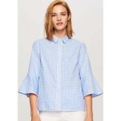 Koszula w kratę - Niebieski. Koszule damskie marki SOLOGNAC. W wyprzedaży za 49.99 zł.
