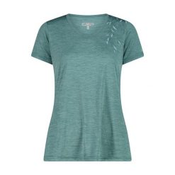 Koszulka damska CMP. Niebieskie koszulki sportowe damskie CMP, xl, bez wzorów, bez kołnierzyka, bez ramiączek, trekkingowe. Za 192.00 zł.