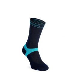 Skarpety rowerowe damskie Bridgedale MTB Mid Season Weight T2 Merino Sport Boot. Niebieskie obuwie sportowe damskie Bridgedale, bez wzorów, rowerowe. Za 85.99 zł.