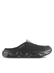 Salomon Klapki Reelax Slide 6.0 L47112400 Czarny. Czarne klapki damskie Salomon, bez wzorów, z materiału, sportowe, bez obcasa. Za 319.99 zł.
