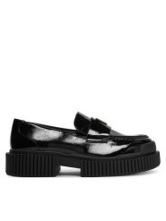Armani Exchange Loafersy XW001672 AF17478 UC001 Czarny. Czarne mokasyny damskie Armani Exchange, ze skóry. Za 889.99 zł.
