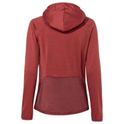 Bluza damska z kapturem VAUDE Tekoa II. Czerwone bluzy damskie Vaude, l, bez wzorów, z polaru, z kapturem. Za 423.90 zł.
