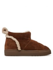 Inuikii Śniegowce Shearling Slipin 75202-010 Brązowy. Brązowe kozaki damskie Inuikii, ze skóry. Za 939.99 zł.