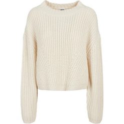 Oversizowa Bluza Damska Z Szerokimi Rękawami. Brązowe bluzy damskie Urban Classics, xl, bez wzorów, bez kaptura. Za 153.99 zł.