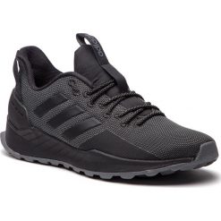 Buty adidas - Questar Trail BB7436 Cblack/Cblack/Grefiv. Czarne buty sportowe męskie Adidas, z materiału. Za 329.00 zł.