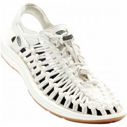 Keen Sandały Uneek W White/Black Us 8,5 (39 Eu). Białe sandały damskie Keen, z materiału. W wyprzedaży za 399.00 zł.