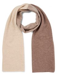Marie Lund szalik z dzianiny kaszmirowej Kobiety Kaszmir beżowy|brązowy, ONE SIZE. Brązowe szaliki i chusty damskie Marie Lund, bez wzorów, z dzianiny, eleganckie. Za 499.95 zł.