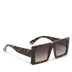 Okulary przeciwsłoneczne Jenny Fairy. Brązowe okulary przeciwsłoneczne damskie Jenny Fairy. Za 49.99 zł.