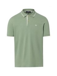 Nils Sundström koszulka polo Mężczyźni Bawełna zielony, XXXL. Zielone koszulki polo męskie Nils Sundström, m, bez wzorów, z bawełny, bez kołnierzyka, bez ramiączek. Za 129.95 zł.