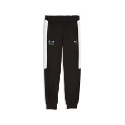 Spodnie do biegania Puma BMW Motorsport Next Race Bold. Czarne spodnie sportowe męskie Puma, s, bez wzorów, z dresówki, do biegania. Za 352.25 zł.