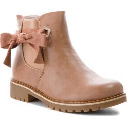 Botki NELLI BLU CS722-37. Czarne botki dziewczęce Nelli Blu, ze skóry ekologicznej, bez zapięcia. Za 99.99 zł.