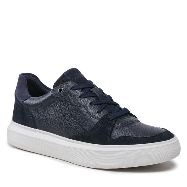 Sneakersy Geox. Zielone trampki i tenisówki chłopięce Geox, bez wzorów, bez zapięcia. Za 207.99 zł.