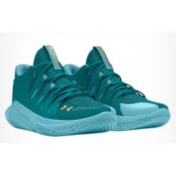 Damskie buty do koszykówki Under Armour. Niebieskie obuwie sportowe damskie Under Armour, bez wzorów, do koszykówki. Za 352.99 zł.