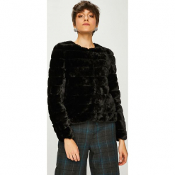Vero Moda - Kurtka Avenue. Czarne kurtki damskie Vero Moda, z haftami, z poliesteru. Za 219.90 zł.