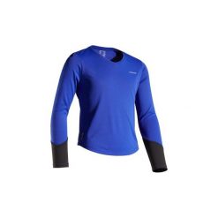 Koszulka termiczna TH 500 dla dzieci. Niebieskie t-shirty i topy dla dziewczynek ARTENGO, bez wzorów, z elastanu, bez ramiączek. Za 29.99 zł.