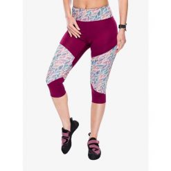 Legginsy wspinaczkowe damskie Ocun Rhea 3/4 Leggings. Czerwone legginsy damskie Ocun, m, bez wzorów. Za 114.99 zł.