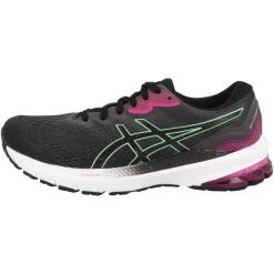 Obuwie do Biegania dla Dorosłych Asics GT 1000 11. Czarne obuwie sportowe damskie Asics, bez wzorów, do biegania. Za 454.50 zł.