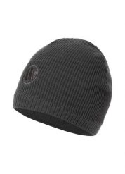 Czapka męska Pitbull Small Logo. Szare czapki i kapelusze męskie PITBULL, na zimę, bez wzorów, z dzianiny. Za 59.00 zł.
