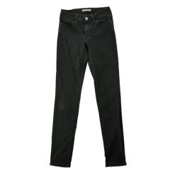 Levi Strauss damskie spodnie jeansowe 711 Skinny. Czarne spodnie sportowe damskie Levi's, l, bez wzorów, z denimu. Za 127.76 zł.