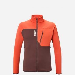 Bluza męska Millet Seneca Fleece. Brązowe bluzy męskie Millet, l, bez wzorów, z elastanu, bez kaptura. Za 579.99 zł.