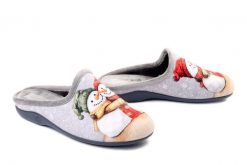Sanital Flex Z33632X grey, klapki damskie. Szare klapki damskie Sanital-Flex, bez wzorów, bez obcasa. Za 123.90 zł.