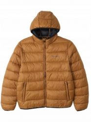 Kurtka na co dzień męska CHAMPION puchowa z kapturem. Brązowe kurtki męskie Champion, na zimę, m, bez wzorów, z bawełny, eleganckie, z kapturem. Za 429.00 zł.