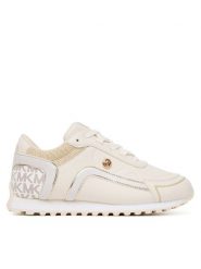 MICHAEL Michael Kors Sneakersy Byrdie Trainer MK02725256 Écru. Buty sportowe dziewczęce MICHAEL Michael Kors, bez wzorów, ze skóry, bez zapięcia. Za 389.99 zł.