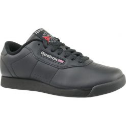 Czarne Buty Reebok Princess W CN2211. Czarne obuwie sportowe damskie Reebok, bez wzorów, z materiału, Reebok Princess. W wyprzedaży za 309.00 zł.