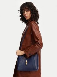 Furla Torebka Goccia S WB01789 BX3353 KH 4852S Niebieski. Niebieskie torebki do ręki damskie Furla, bez wzorów, ze skóry, bez dodatków. Za 1,269.00 zł.