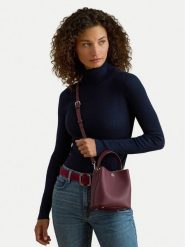 LAUREN RALPH LAUREN Torebka 431969365008 Bordowy. Czerwone torebki do ręki damskie Lauren Ralph Lauren, bez wzorów, ze skóry, bez dodatków. Za 1,199.00 zł.