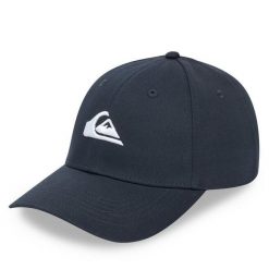 Czapka z daszkiem Quiksilver. Niebieskie czapki i kapelusze męskie Quiksilver, bez wzorów. Za 79.99 zł.