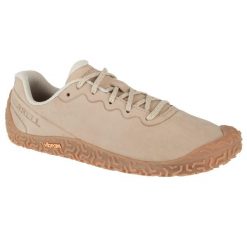Buty do biegania damskie Merrell Vapor Glove 6 LTR. Brązowe obuwie sportowe damskie Merrell, bez wzorów, z gumy, do biegania. Za 484.00 zł.