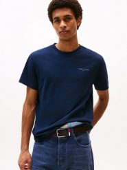Tommy Jeans Koszulka Kobiety Bawełna niebieski, XL. Niebieskie t-shirty damskie Tommy Jeans, xl, bez wzorów, z bawełny, bez kołnierzyka. Za 129.95 zł.