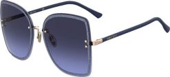 Jimmy Choo Damskie okulary przeciwsłoneczne JIMMY CHOO WOMEN LETI-S-LKSGB (Szkło/Zausznik/Mostek) 62/15/145 mm) NoSize. Okulary przeciwsłoneczne damskie Jimmy Choo. Za 465.70 zł.