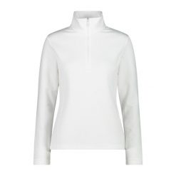 Sweter damski CMP. Białe swetry damskie CMP, na zimę, bez wzorów, sportowe, bez kołnierzyka, bez ramiączek, bez kaptura. Za 302.35 zł.